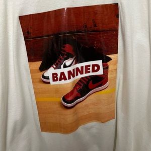 RARE JORDAN 1 OG “Banned” t shirt mens XXL (fits like xxxl) vintage